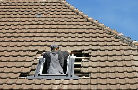 Pose de velux - Sangatte